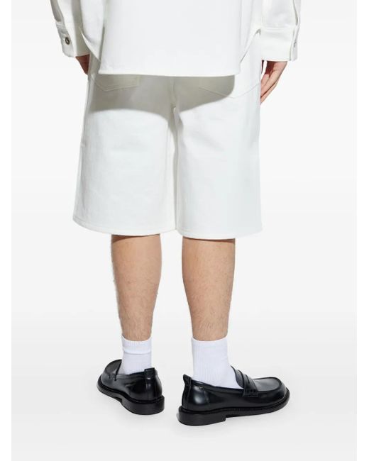 Jil Sander White Bermuda Shorts for men