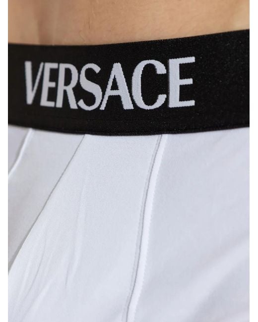 Versace White Bottoms for men