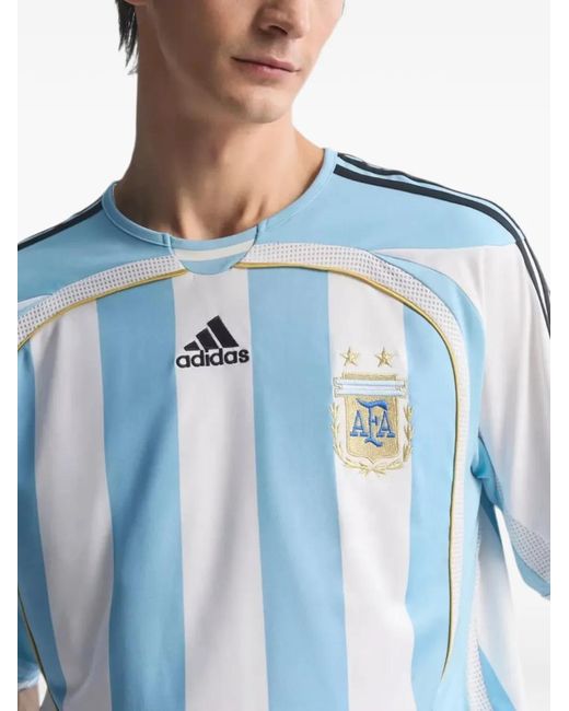 Adidas Blue Argentina Home Jersey T-Shirt 2006 for men