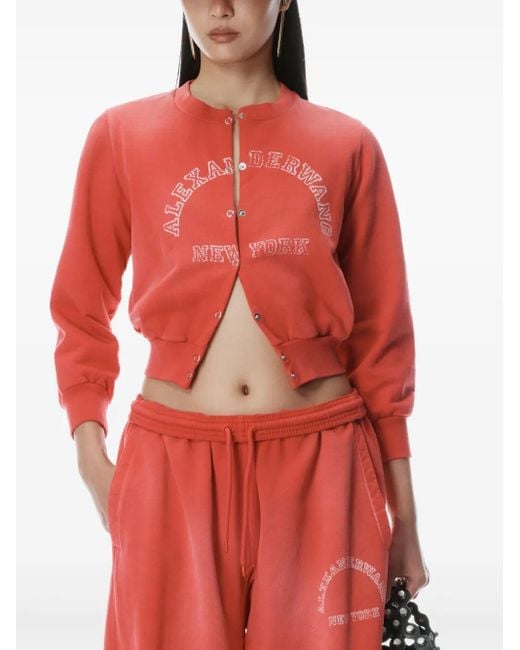 Alexander Wang グラフィック トラックパンツ Red