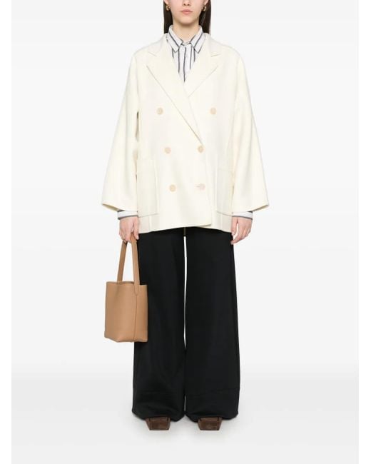 Max Mara White Jacke Jacket