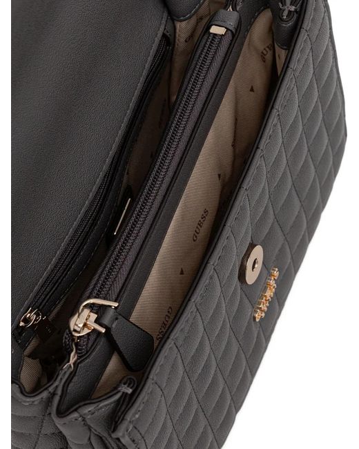 Guess Gray Mini Nadira Cross Body Bag
