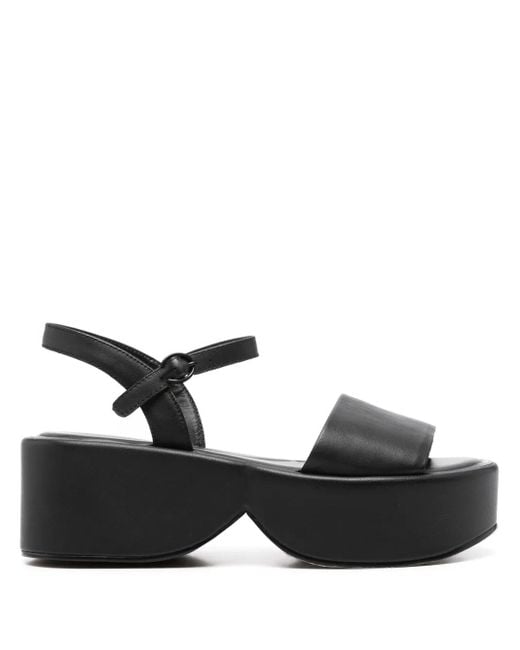 Robert Clergerie Black 65Mm Flowe Sandals