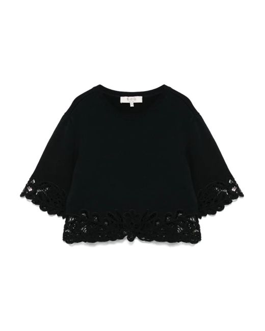 T-Shirt Elke Sea en coloris Black