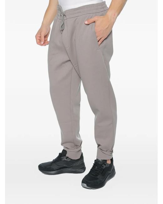 ARMANI EXCHANGE Gray Drawstring Track Pants for men