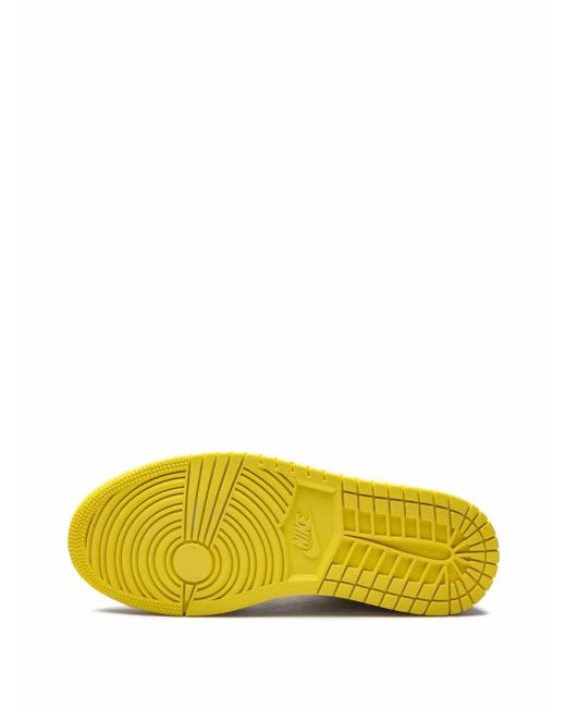 Nike White Air 1 Mid Se "voltage Yellow" Shoes