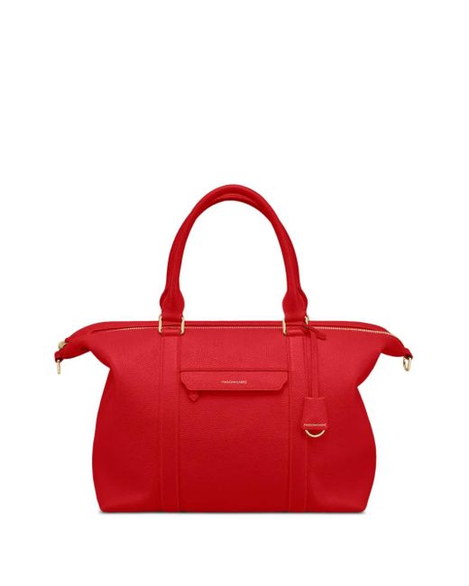 Bolso de viaje Weekender con diseño trapezoidal Maison De Sabre de color Red