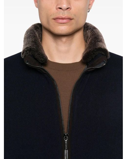 Moorer Blue Bellati-Mrw Jacket for men