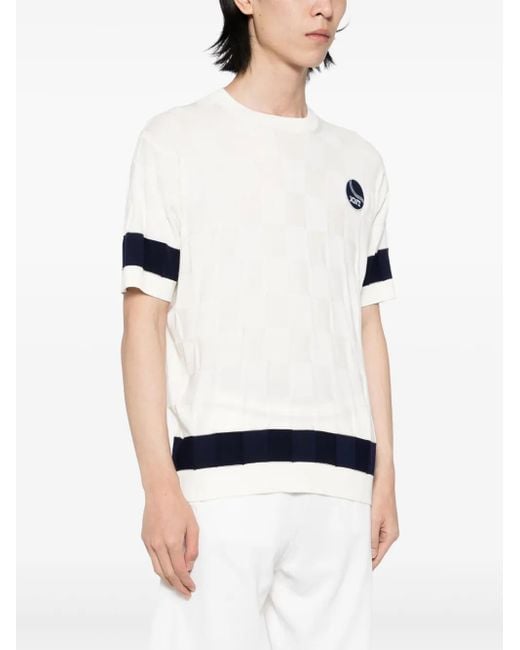 Kiton White Knt Sweater for men