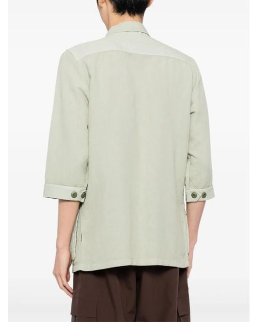 Maharishi Gray Jungle Shirt Jacket for men
