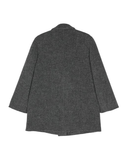 Jil Sander Gray Mélange-Effect Blazer