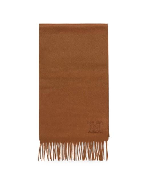 Max Mara Brown Scarfs