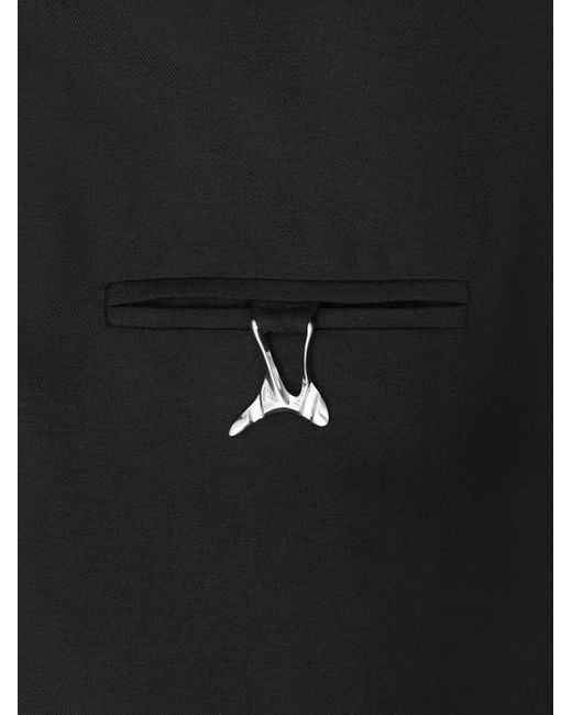 HELIOT EMIL Black Hooded Jacket for men