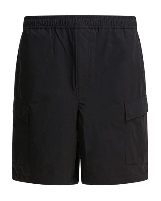 Daiwa Pier39 Black Cargo Pocket Elastic-Waist Shorts for men