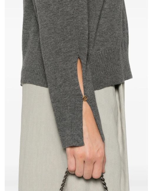 Stella McCartney Gray Virgin Wool Sweater