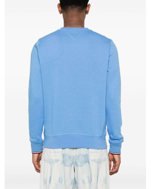 Tommy Hilfiger Sweater Met Logoprint in het Blue voor heren