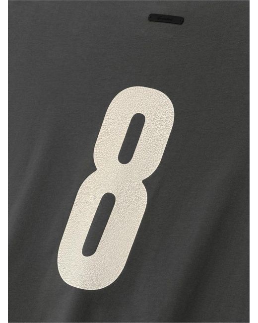 Fear Of God Black Merch Logo-Print Long-Sleeve T-Shirt