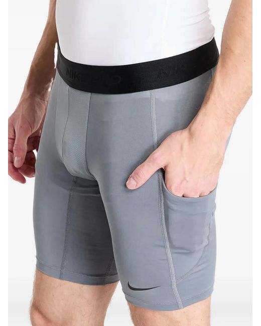 Nike Blue Dri-Fit Track Shorts for men