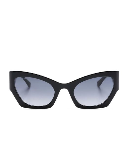 DSquared² Blue Cat-Eye-Frame Sunglasses
