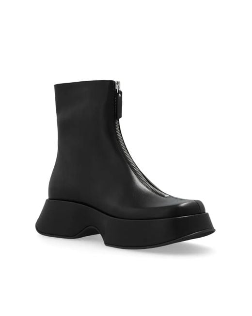 Vic Matié Black Elodie Platform Boots