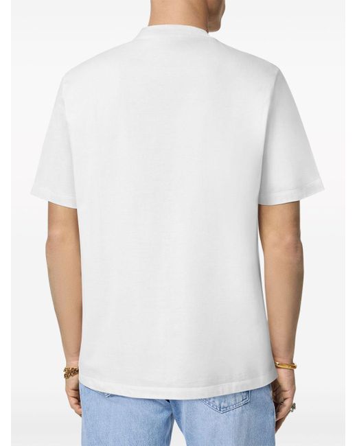 Versace University Coral T-Shirt in White für Herren