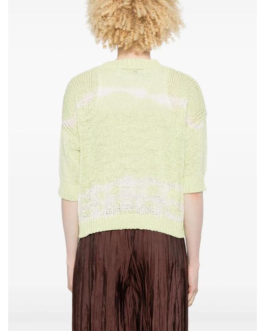 Roberto Collina Natural Chunky-Knit Sweater