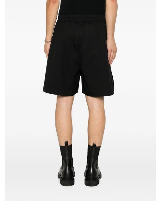Rick Owens Black Short Boxers À Lien De Resserrage for men