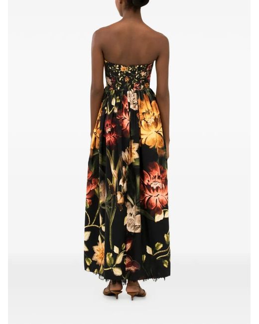 Agua Bendita White Tonia Paramo Maxi Dress