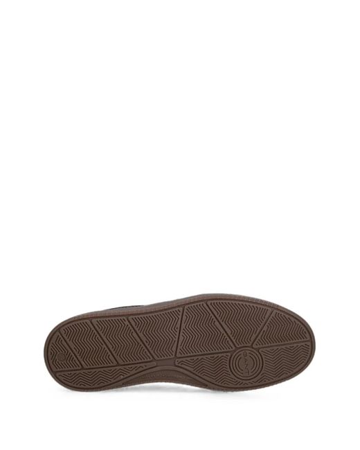 Gant Black Suede Platform Sneakers