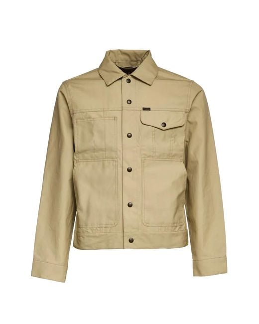 Filson Natural Buttoned Chest Pockets Ranger Jacket for men
