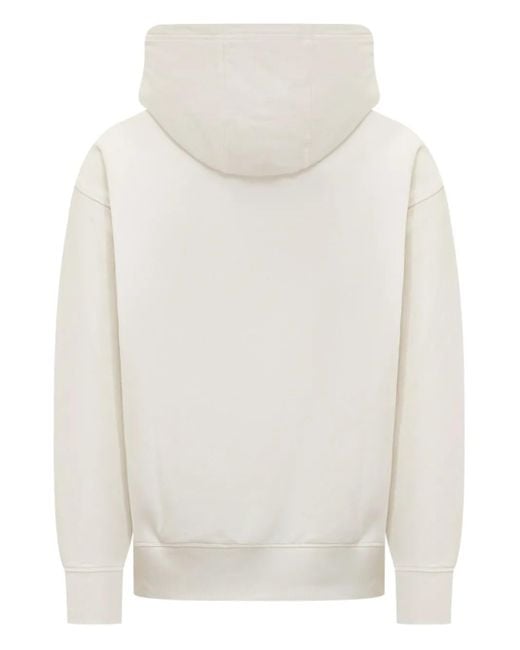 Dickies White Logo-Patch Hoodie for men