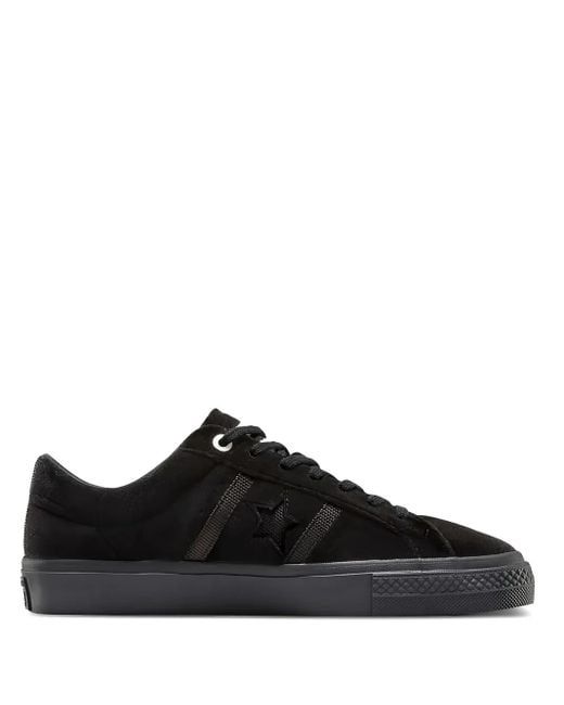 Converse Black Velvet Skate Shoes for men