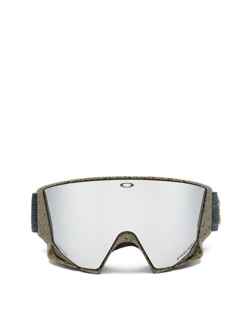 Oakley Gray Medium Flow Scape Ski Goggles