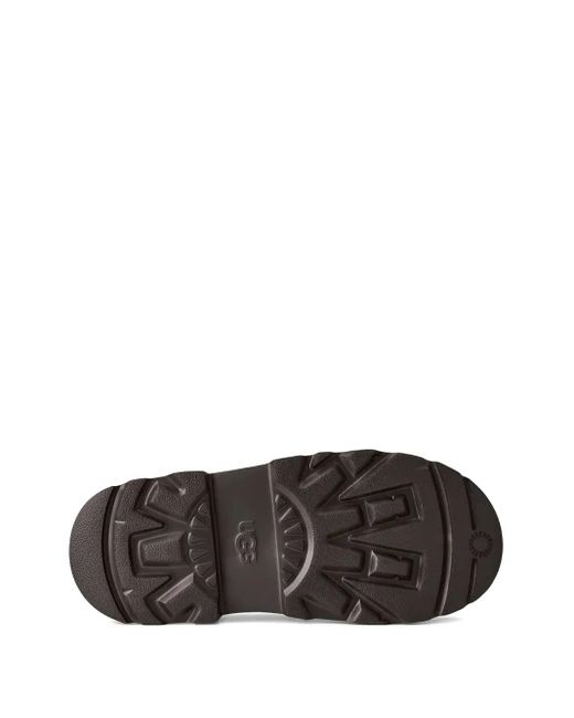 Ugg Brown Lug Logo-Detail Chelsea Boots for men