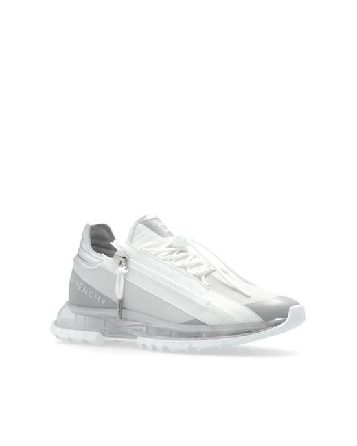 Givenchy White Zip Air Sneakers