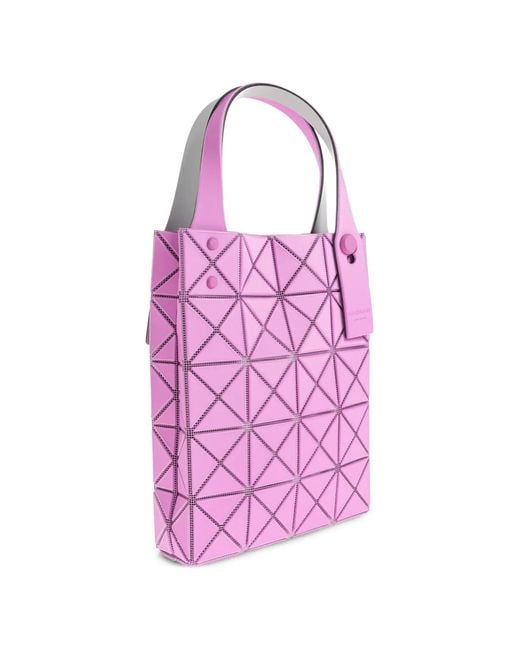 Issey Miyake Pink Prism Plus Geometric Tote Bag