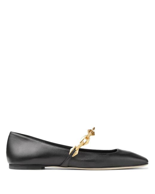 Jimmy Choo Black Diamond Tilda Flat
