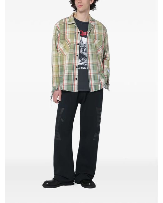 GALLERY DEPT. Black Dept Post Track Pants for men
