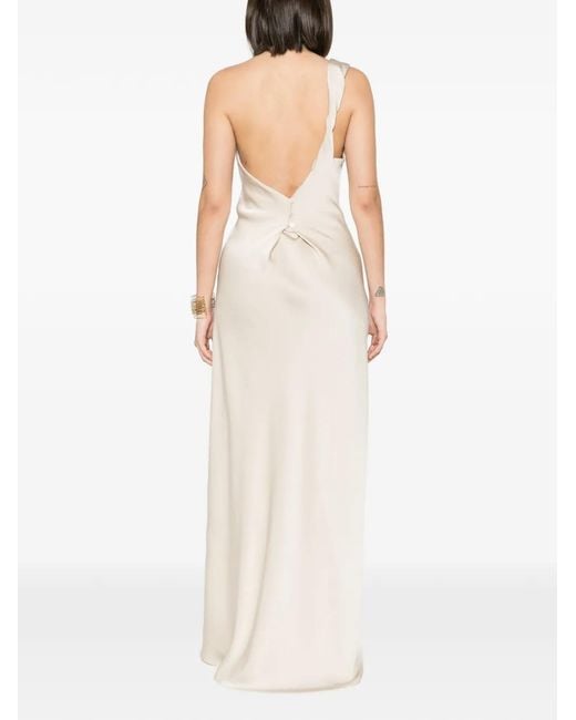 ELEH White One-Shoulder Dress