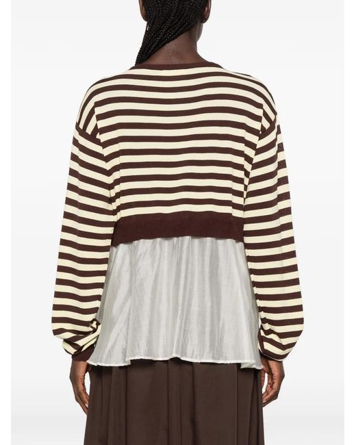 ViCOLO Black Striped Cardigan