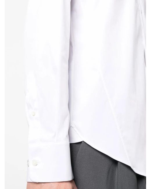 Lanvin Getailleerd Overhemd in het White voor heren