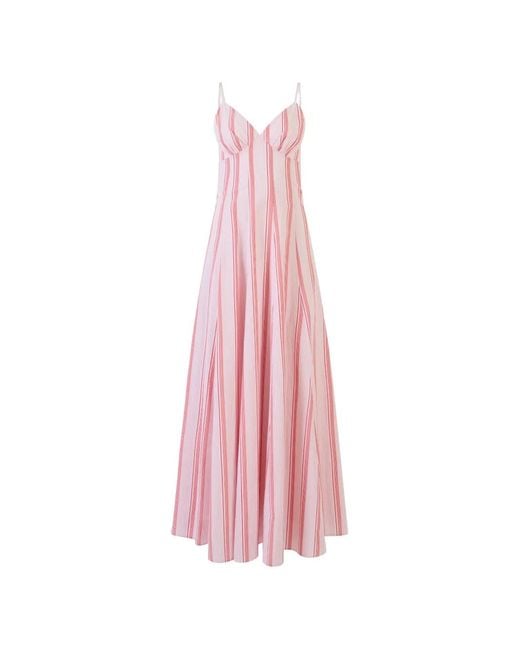 Rosie Assoulin Pink Cami Midi Dress