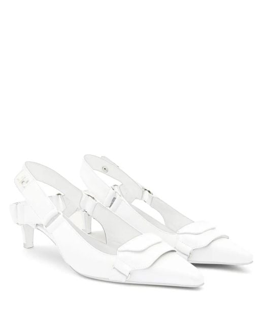 Zapatos de tacón Racer Courreges de color White