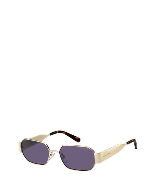 Marc Jacobs Purple Geometric Sunglasses