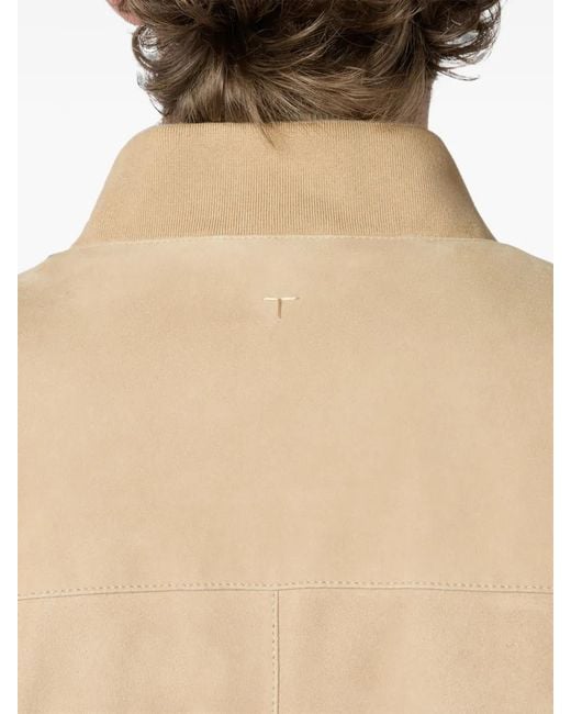 Tod's Natural Brera Pashmy Bomber Jacket for men