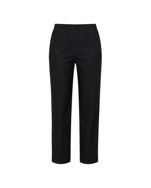 MEIMEIJ Black Elasticated Trousers