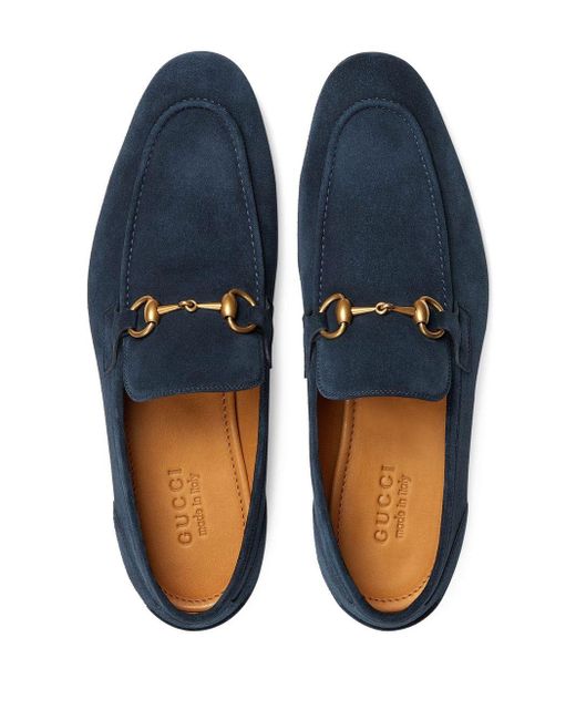 Gucci Men's Jordaan Loafer in het Blue voor heren