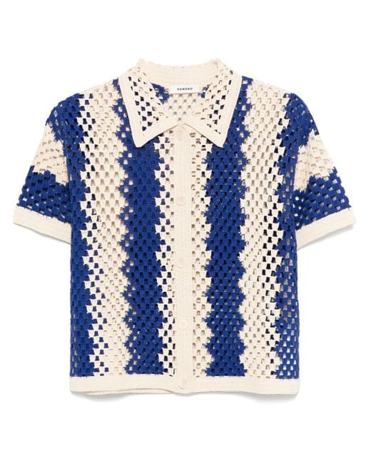 Camicia di Sandro in Blue