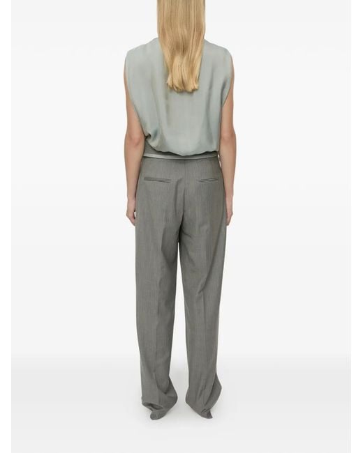 Christopher Esber Gray Internal Tailored Top