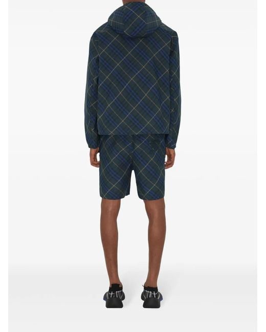 Burberry Blue Lightweight Utility Jacket for men